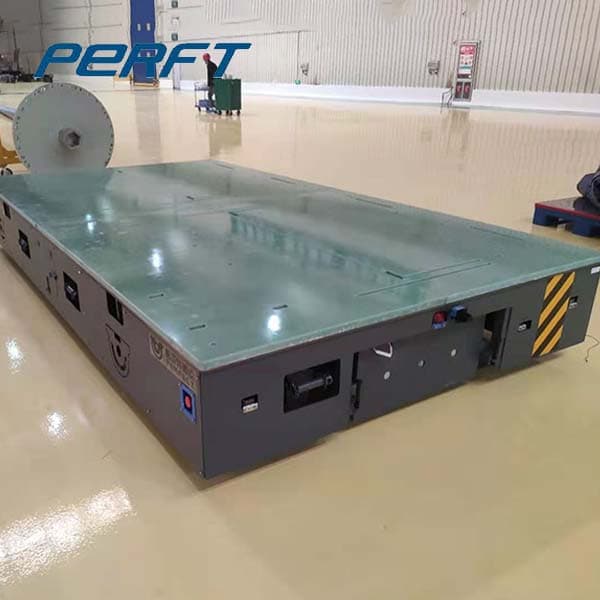 trackless transfer trolley with steel rail wheels 1-300t
